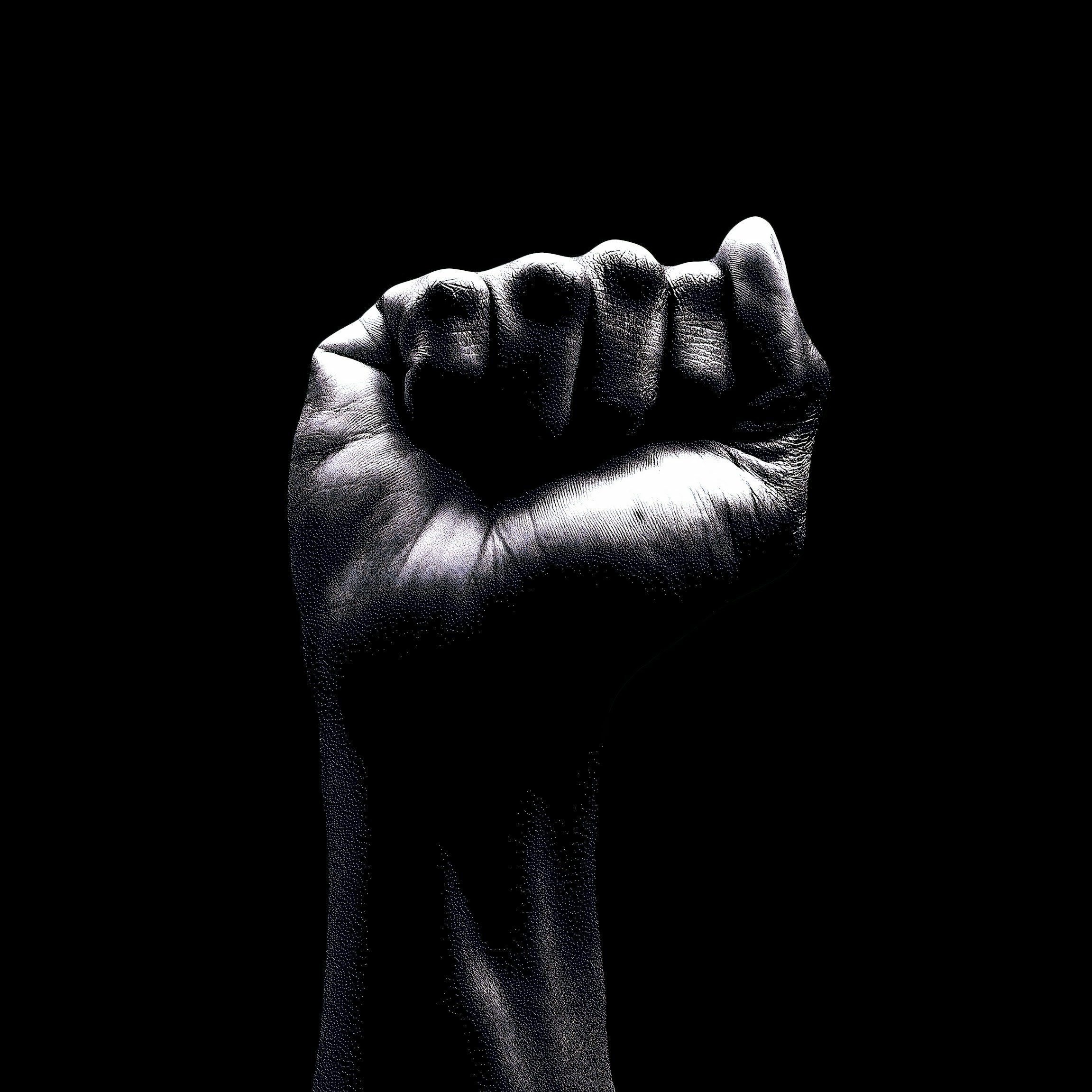 Fist background